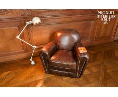Poltrona in pelle Cigar Club
