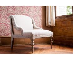 Poltroncina Dumas in stile shabby chic