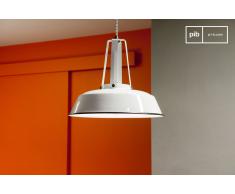 Lampada a sospensione Walter bianca