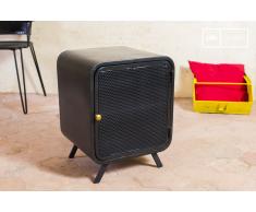 Armadietto Minoterie nero in stile vintage