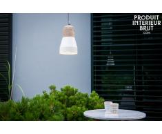 Lampada a sospensione Newark color crema