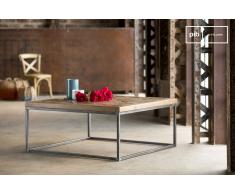 Tavolino Queens in stile industriale
