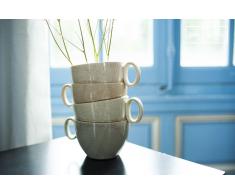 Vaso Amalia con Tazze in stile shabby chic