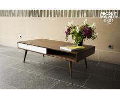 Tavolino da salotto Brown White
