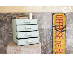 Cassettiera Delray in stile vintage
