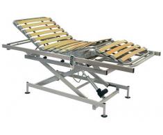 Wimed RETE ORTOPEDICA ELETTRICA CON DOGHE IN LEGNO - ANDREA