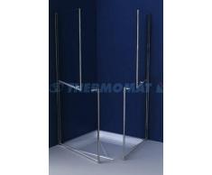 THERMOMAT box doccia angolare (due ante ad apertura sdoppiabile)