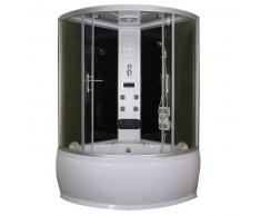 Box doccia idromassaggio con vasca 120x120