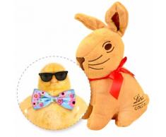 Peluche Coniglietto Gold Bunny con Ovetti di Cioccolato Lindt gr.90