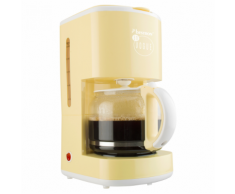 Bestron Macchina da Caffe 1080 W Giallo Vaniglia ACM300EVV