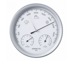 Nature Barometro 3 in 1 con Termometro ed Igrometro 20 cm 6080081