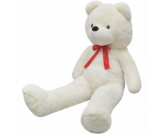vidaXL Orso Peluche Bianco 260 cm