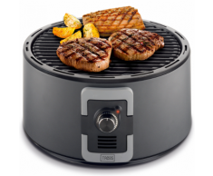 Trebs Barbecue Portatile a Carbone 35cm con Sacca Trasporto 99338 Nero