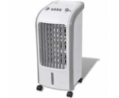 vidaXL Climatizzatore 80W 5L 270 m³/h 25x26x56 cm