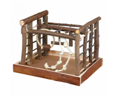 TRIXIE Parco Giochi Uccelli Natural Living 35x29x25 cm Legno 5661