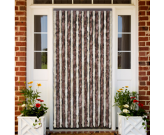vidaXL Tenda da insetti 100 x 220cm Marrone-Beige
