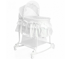 Little World 2-in-1 Culla a Dondolo 85x70x110 cm Bianca LWFU022-WH