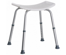 Lifetime Touch of Beauty Sgabello leggero doccia in alluminio