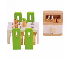 Hape E3454 Sala da pranzo per bambole