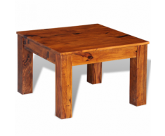 vidaXL Tavolino per caffè in legno massello di sheesham 60 x 40 cm