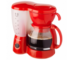 Bestron Macchina da Caffe 800 W Rossa ACM6081R