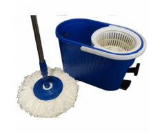 Aqua Laser Secchio e Mocio Platinum Blu