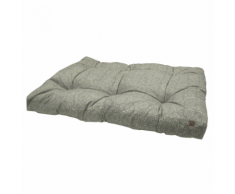 Overseas Letto per Cani in Microfibra 70x110x10 cm Grigio Talpa