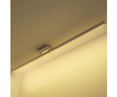 vidaXL Luce LED Soffitto Acciaio Inossidabile Bianco Caldo 15 W