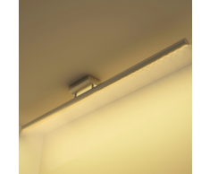 vidaXL Luce LED Soffitto Acciaio Inossidabile Bianco Caldo 12 W