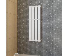 vidaXL Termosifone porta asciugamani 311mm +Radiatore bianco x 900mm