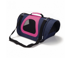 Beeztees Borsa da Viaggio Tarvico per Cani in Nylon 42x21x30 cm 715283 Blu