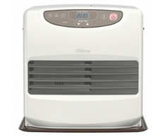Qlima Stufa Portabile a Paraffina 428 W Bianco/Marrone SRE 9046C2