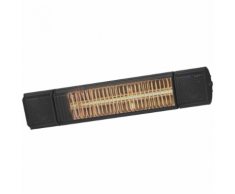 Eurom Riscaldatore da Patio "Heat and beat" 2000 W Nero 334579