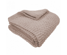Overseas Coperta fatta a maglia 130x150 cm rosa