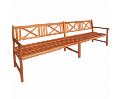 vidaXL Panca per giardino in legno di Acacia