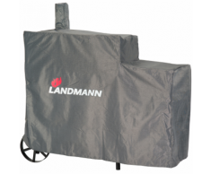Landmann Copertura Barbecue Premium XL 140x65x114 cm Grigio 15709