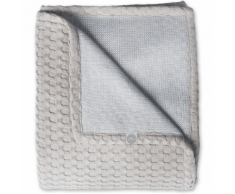 Jollein Coperta per Bambini a Maglia Cialda 100x150 cm Grigia 514-522-65019