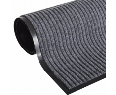 vidaXL Zerbino Grigio PVC 90 x 60 cm
