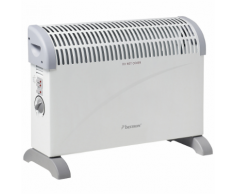 Bestron Riscaldatore a convezione 2000 W Turbo ACV2001 bianco/grigio