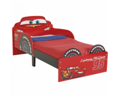 Disney Letto per Bambini Cars Saetta McQueen 143x64x77 cm Rosso WORL320010