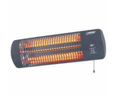 Eurom Riscaldatore da Patio "Q-time 1500" 1500 W Grigio Scuro 334180
