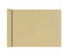 vidaXL Tenda da sole per balcone in tessuto Oxford 75 x 600 cm beige