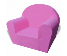 vidaXL Poltrona per Bambini Rosa