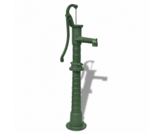 vidaXL Pompa d'acqua con supporto per giardino