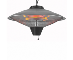 Eurom Riscaldatore da Gazebo 2100 Grigio W 336108