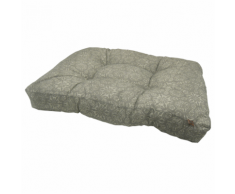 Overseas Letto per Cani in Microfibra 55x75x10 cm Grigio Talpa