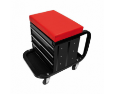 ProPlus 580526 Sgabello officina portautensili con ruote