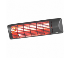 Eurom Riscaldatore Esterno Q-time Golden 1800 W Grigio Scuro 334159