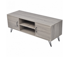 vidaXL Mobile TV 120x40x45 cm Grigio
