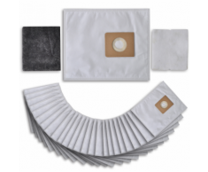 vidaXL Set 25 Sacchetti per aspirapolvere con filtro Nilfisk